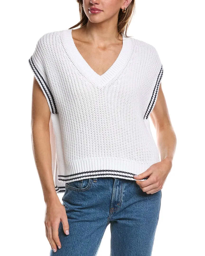 525 America High Low Sweater Vest