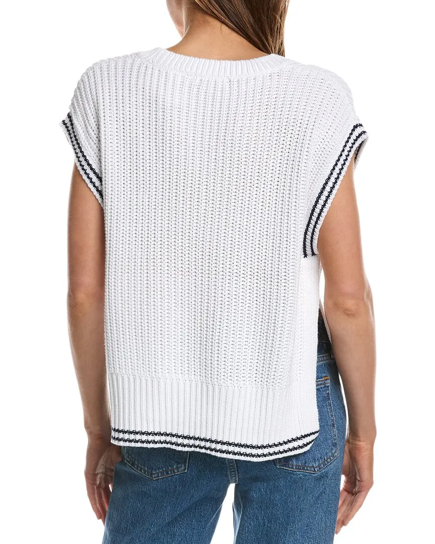 525 America High Low Sweater Vest