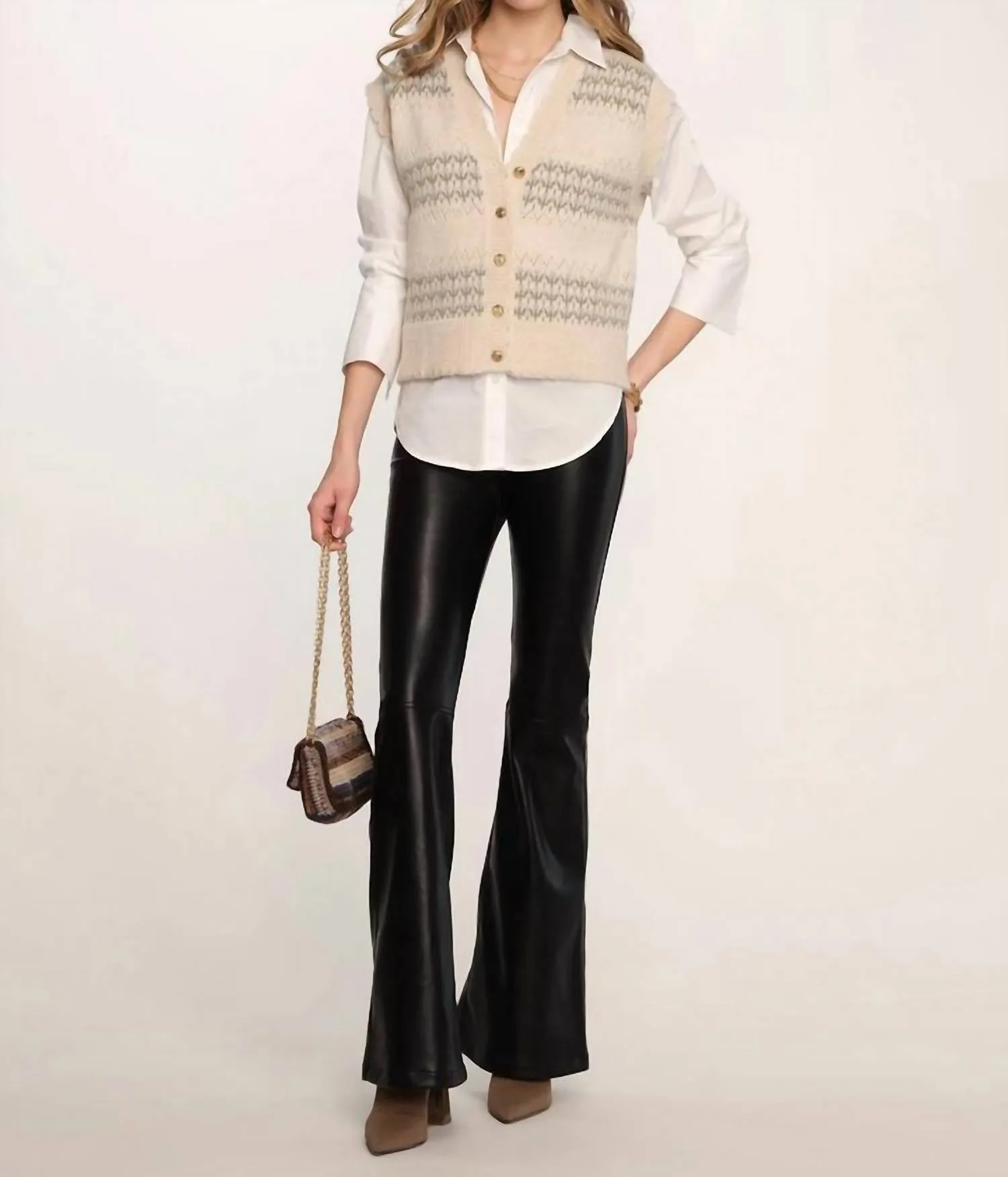 Acacia Vest In Ivory