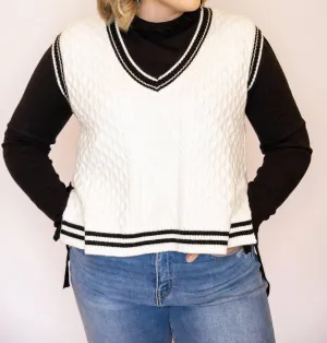 Academic Angel Vest In Ivory