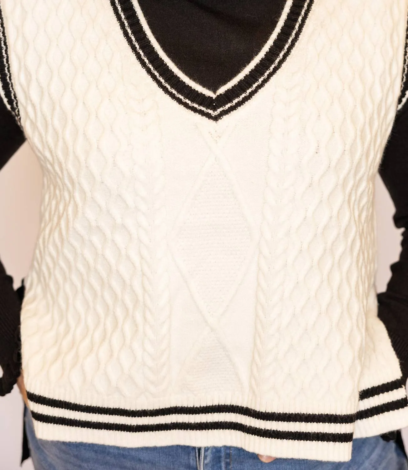 Academic Angel Vest In Ivory