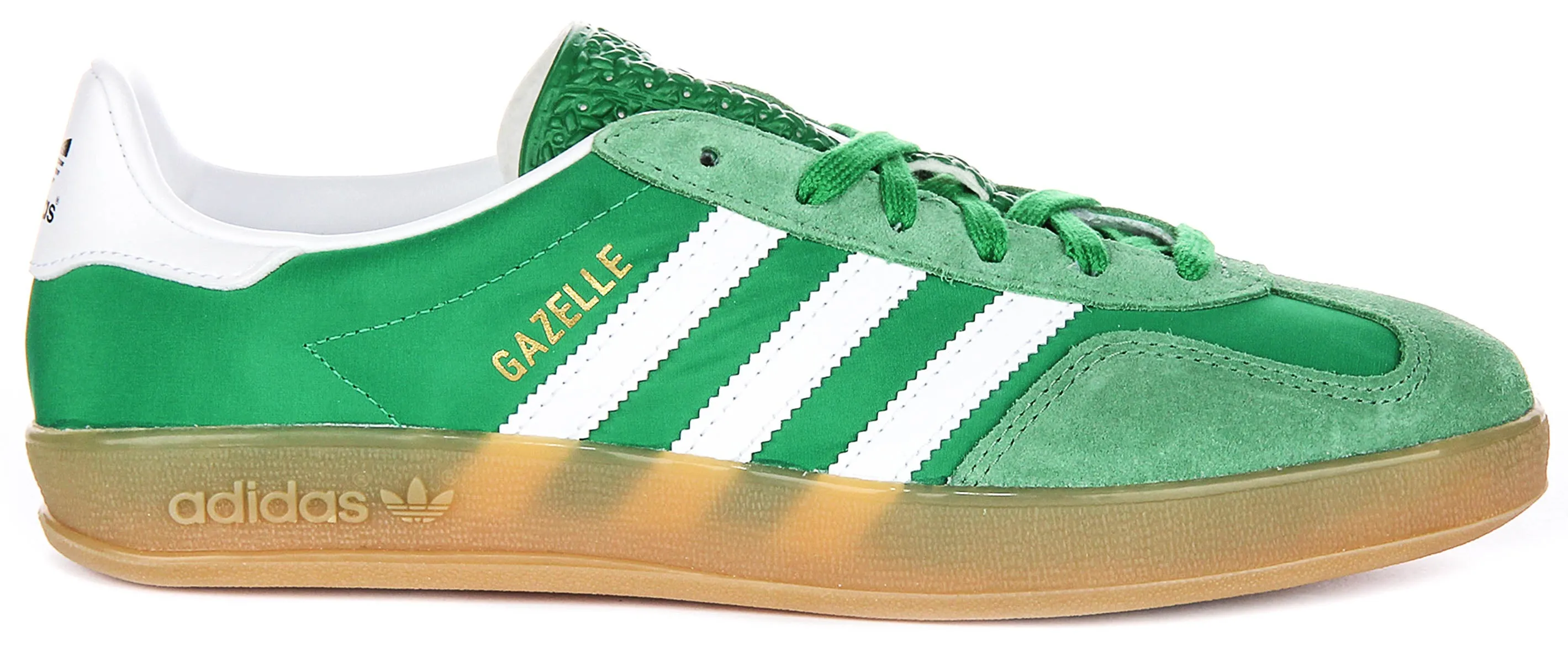 Adidas Gazelle Indoor In Green Shoes Adidas