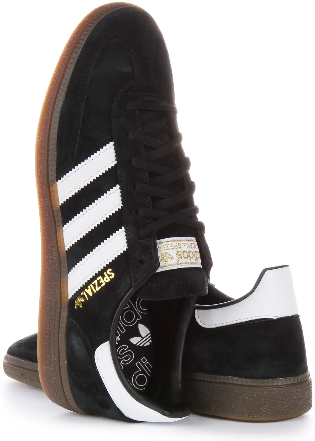 Adidas Handball Spezia In Black White For Men Shoes Adidas