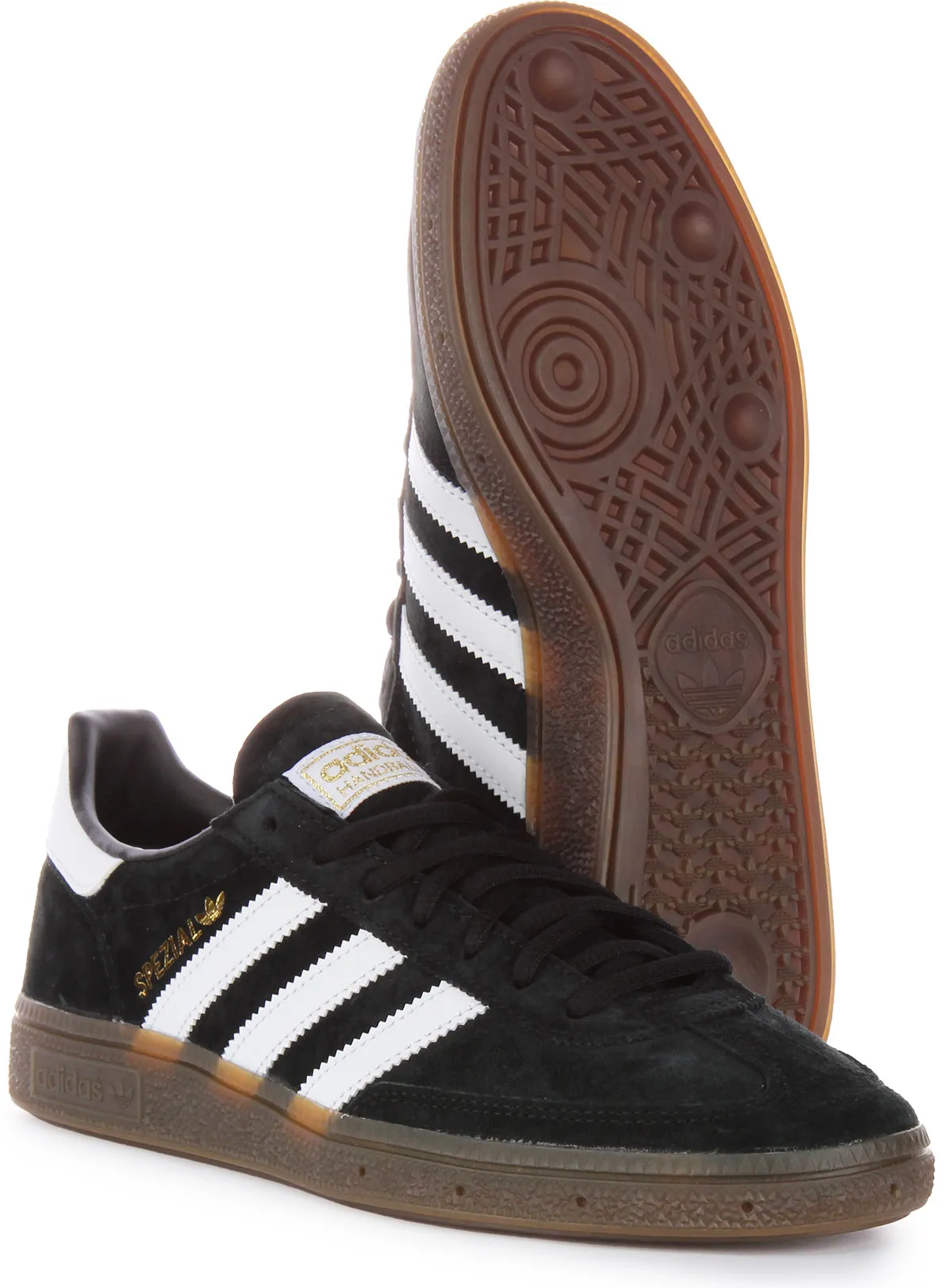Adidas Handball Spezia In Black White For Men Shoes Adidas