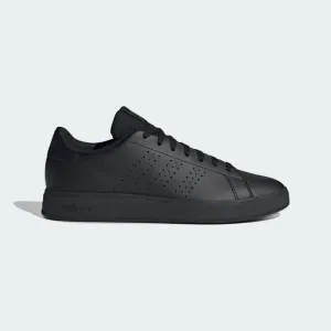 ADIDAS MEN'S ADVANTAGE BASE 2.0 TRIPLE BLACK SNEAKER SHOES