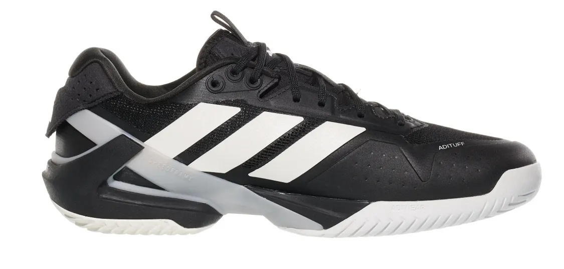 Adidas Men's Ubersonic 5 - Black/Silver Shoes Adidas Men