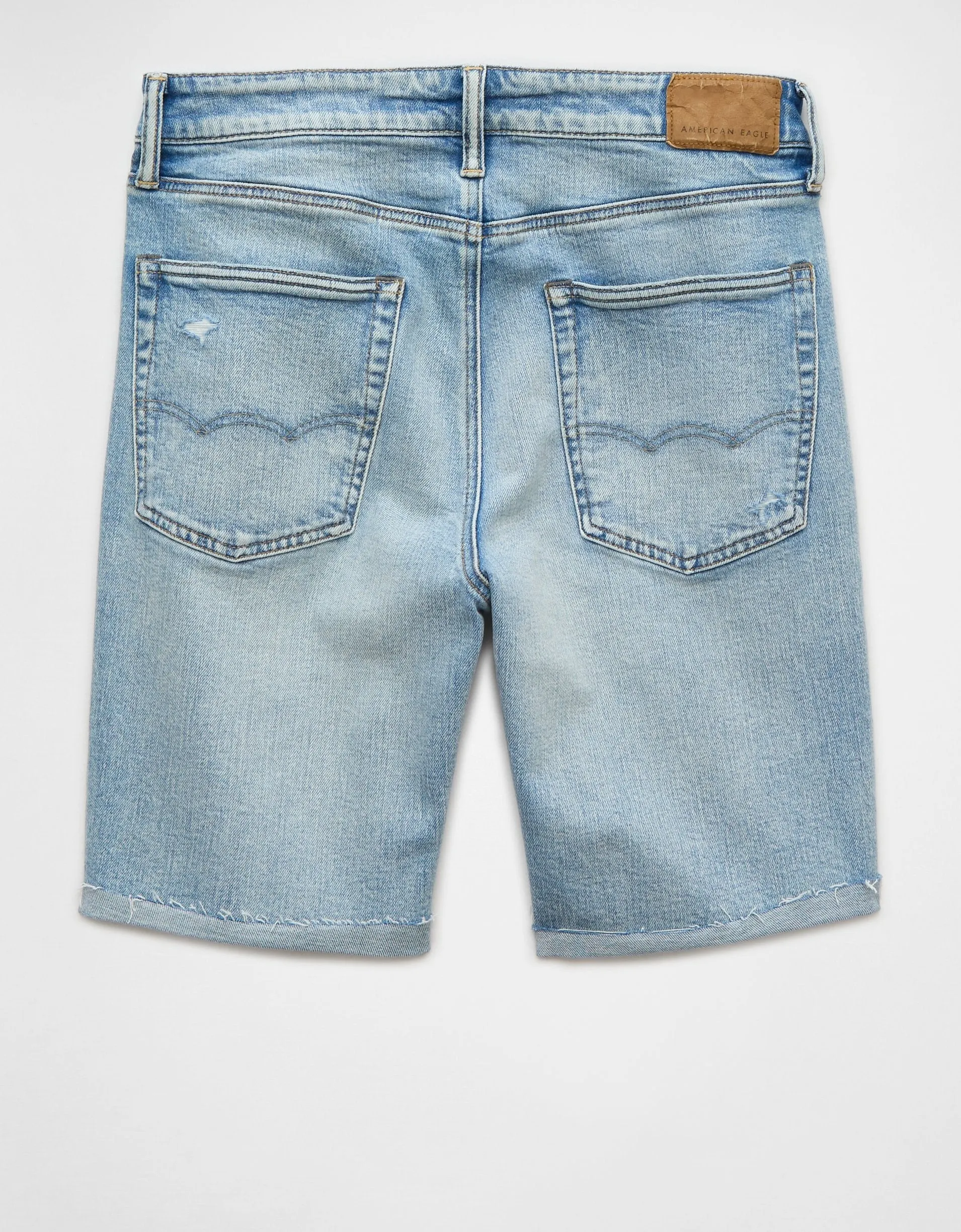 AE AirFlex  9" Ripped Denim Short