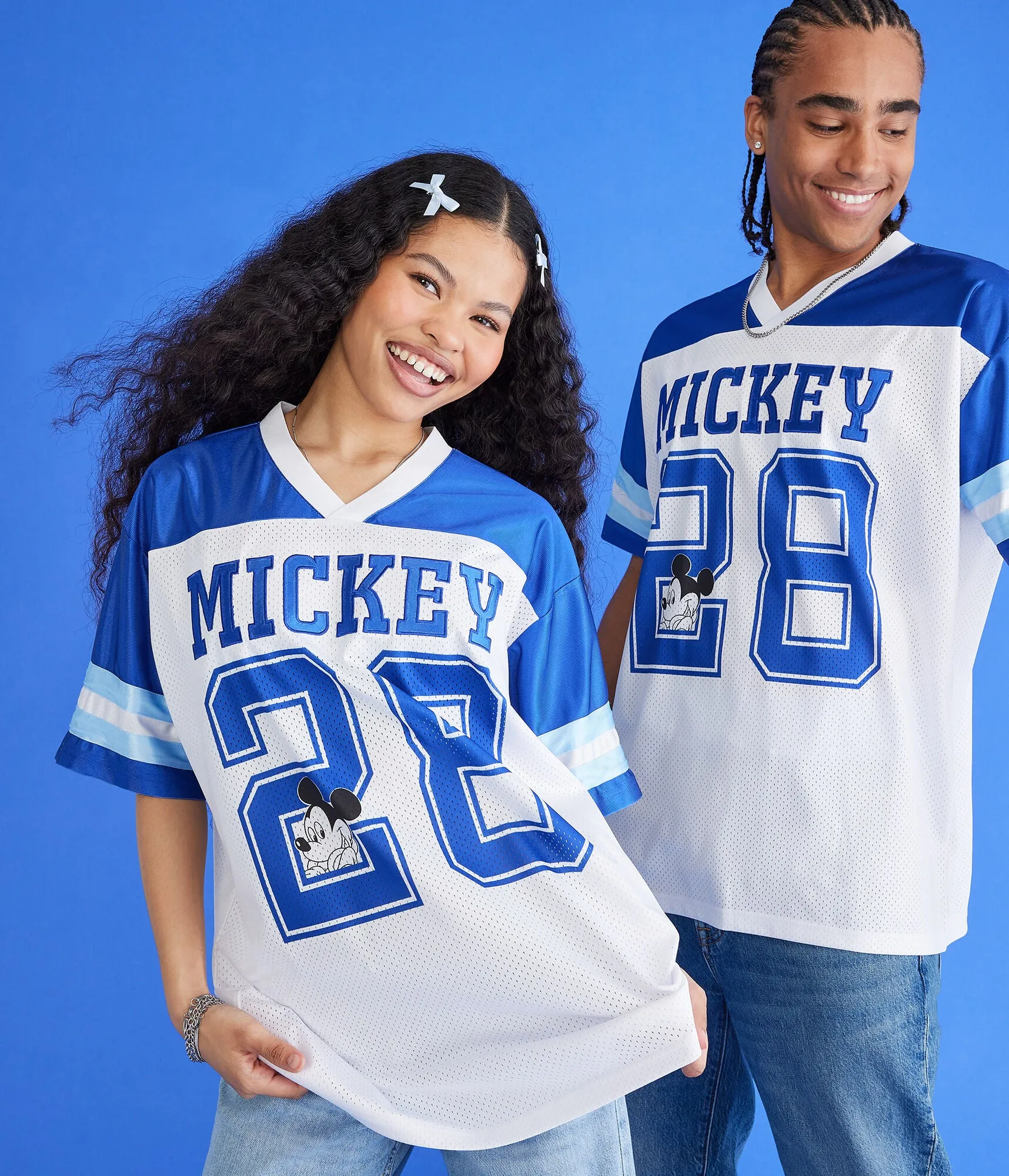 Aeropostale Mickey & Friends | Mickey Mouse 28 V-Neck Mesh Top
