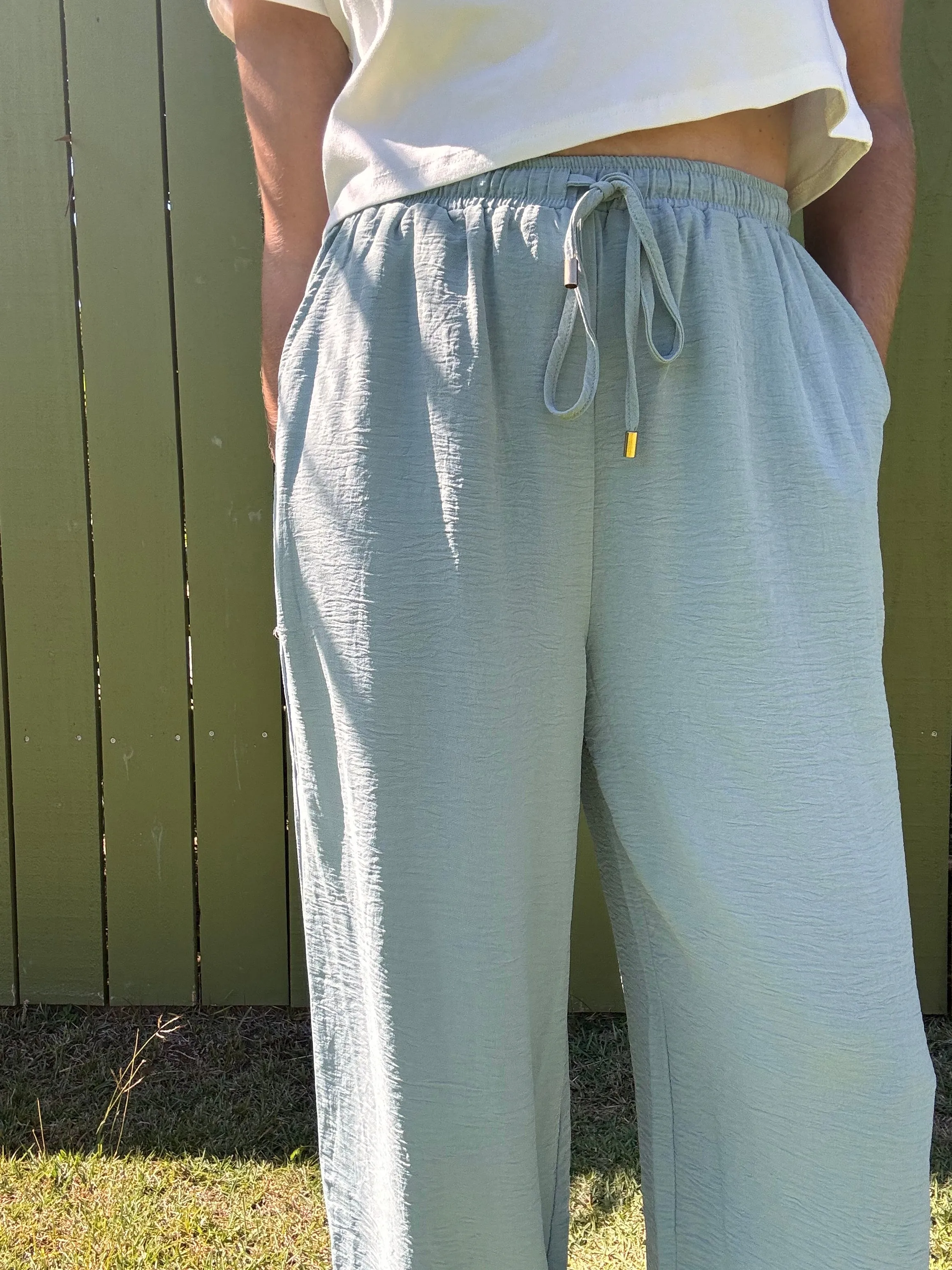 Airy Drawstring Pants