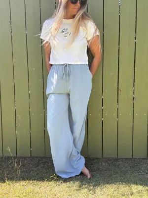 Airy Drawstring Pants