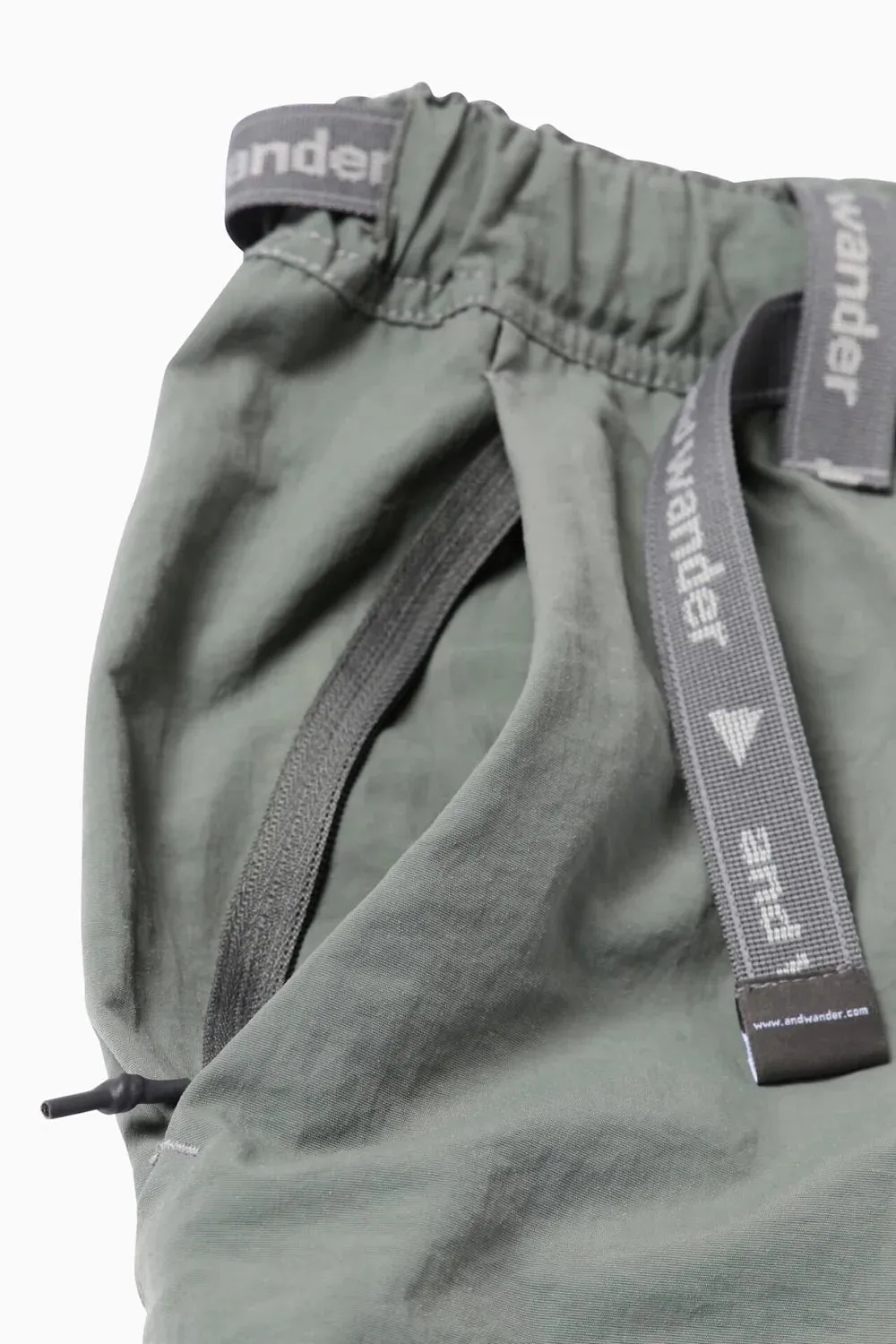 And Wander | NY Taffeta Hiker 2Way Pants | Navy