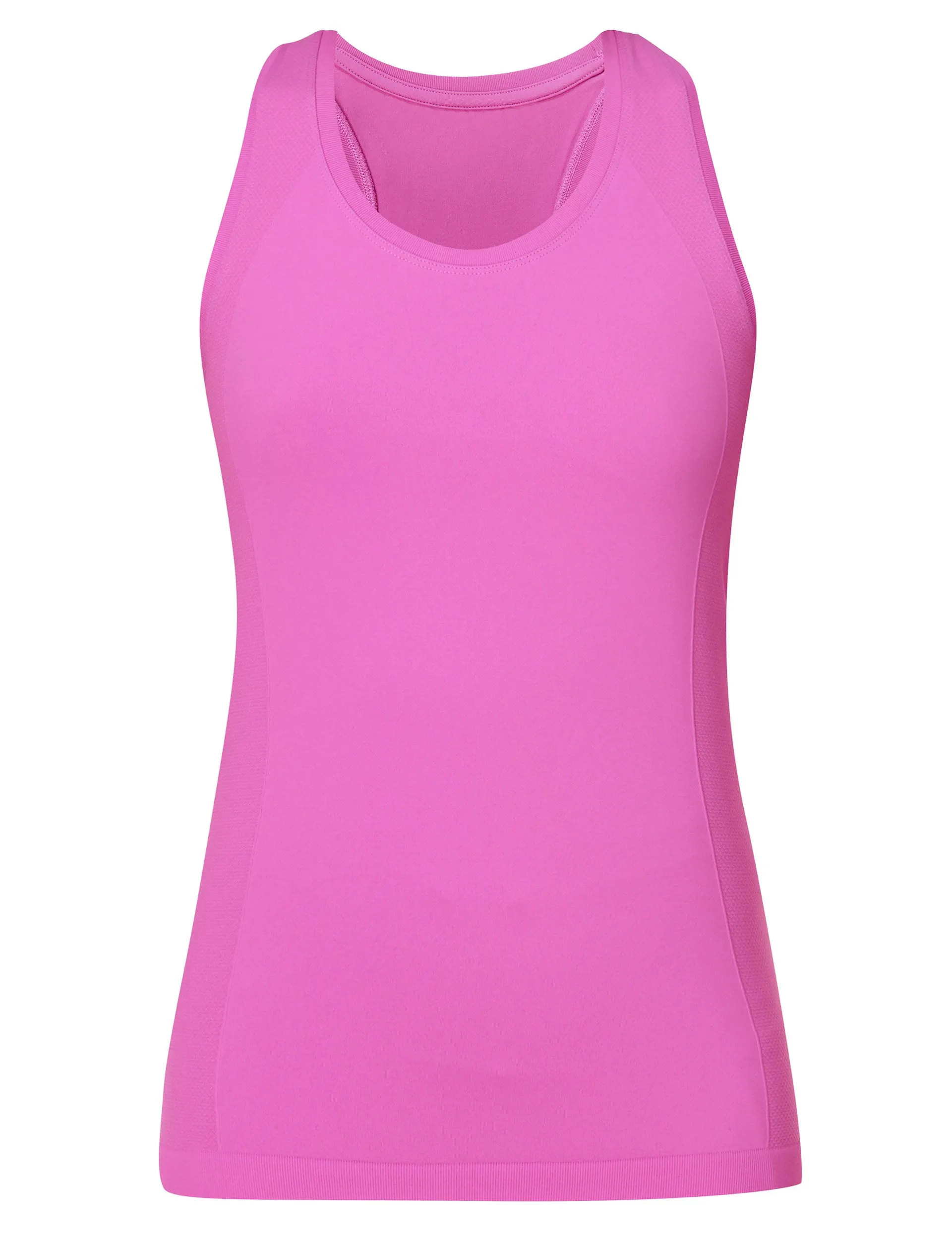 Athlete Seamless Gym Vest - Allium Pink