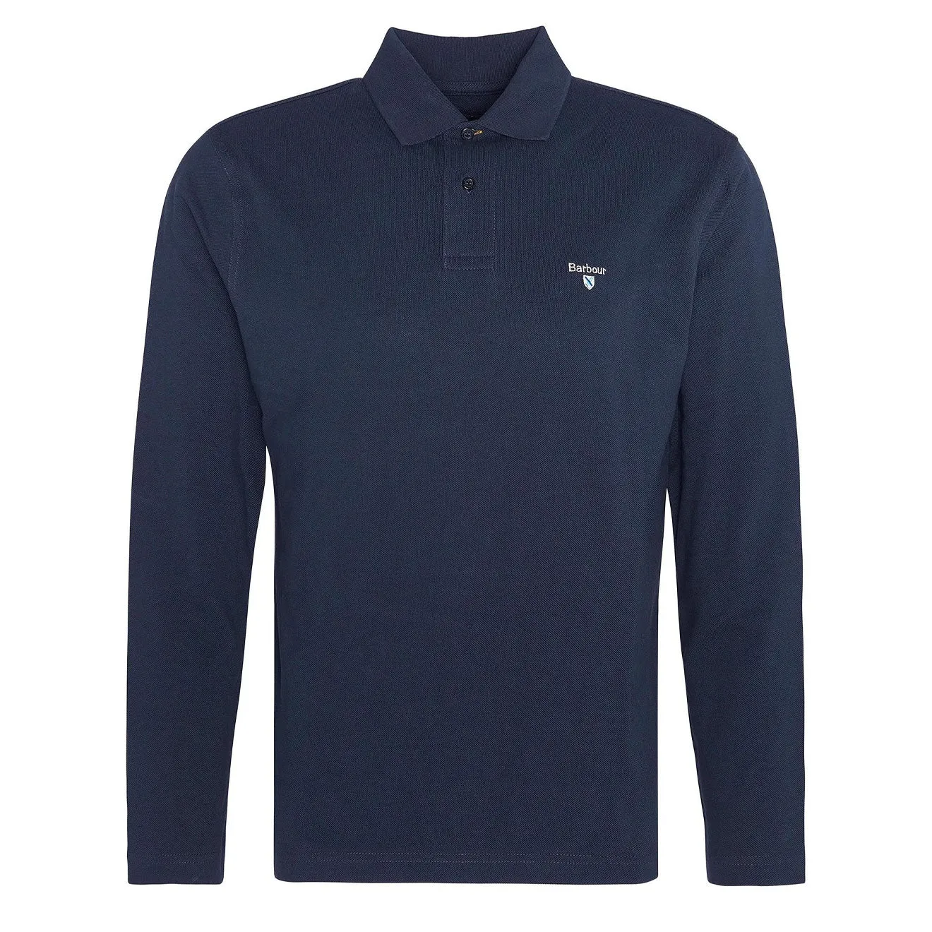 Barbour Original Sports Tailored L/S Polo Shirt Navy