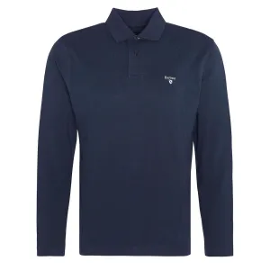 Barbour Original Sports Tailored L/S Polo Shirt Navy