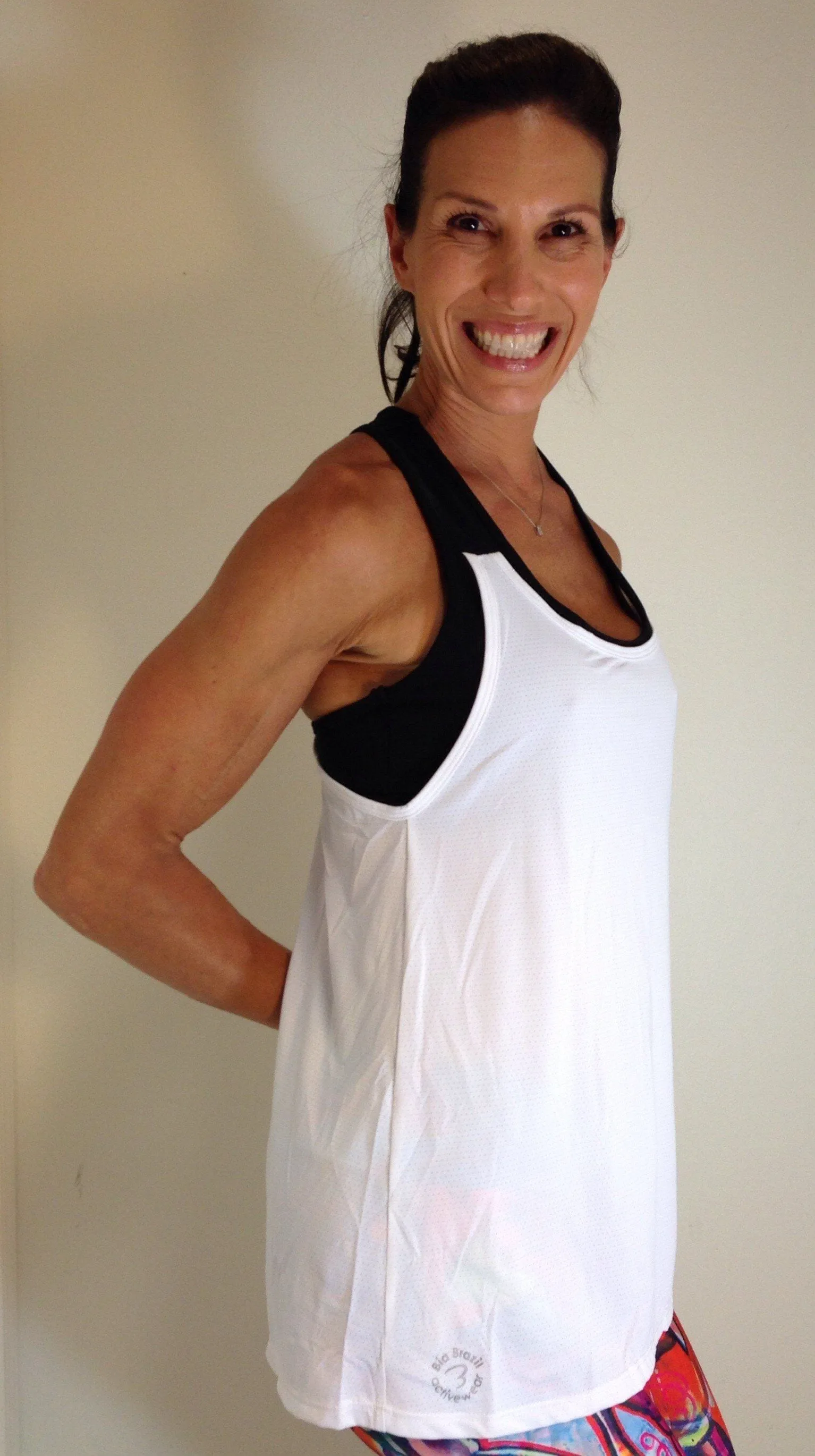 Bia Brazil Activewear Double Trouble Mesh Tank TT4308