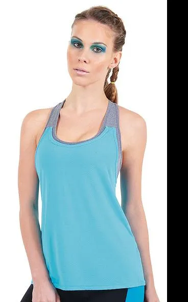 Bia Brazil Activewear Double Trouble Mesh Tank TT4308