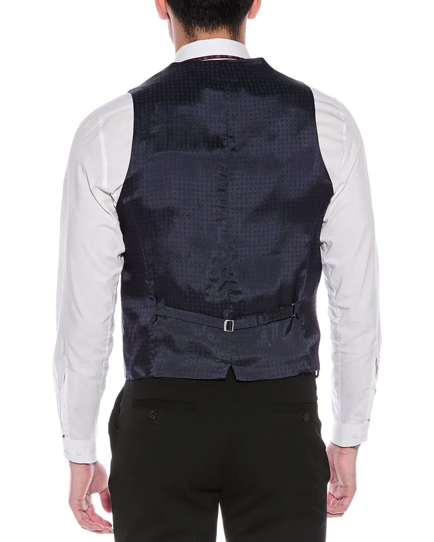 BOSS Hugo Boss Slim Fit Wool Suit Vest