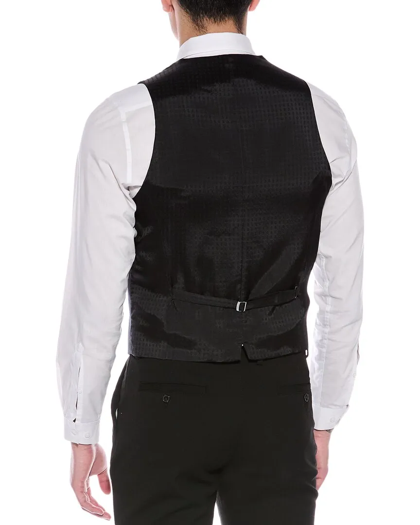 BOSS Hugo Boss Slim Fit Wool Suit Vest