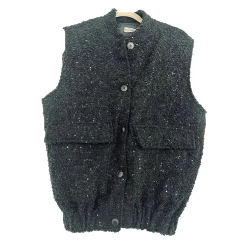 Boucle Vest with Sequence