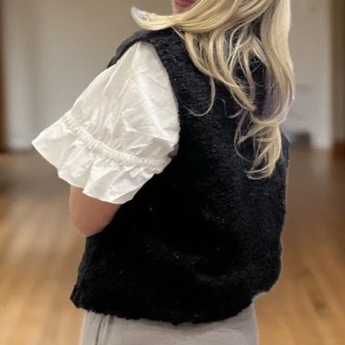 Boucle Vest with Sequence