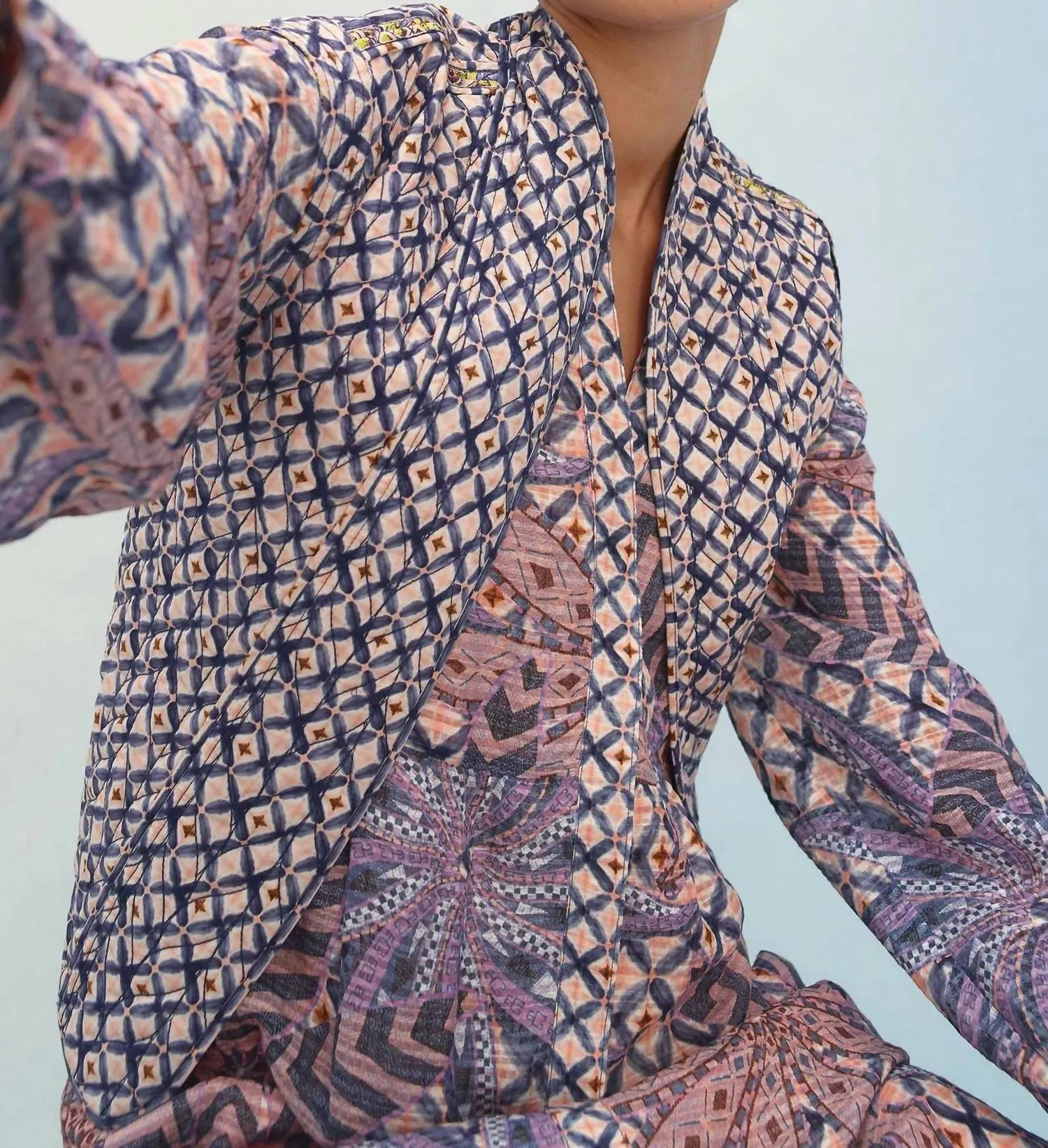 Bowie Reversible Vest In Meadow