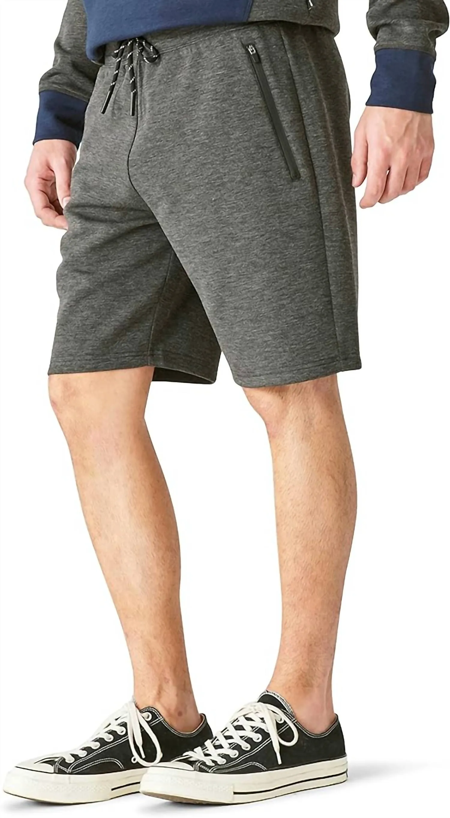 Breathe Easy Tech Short In Charcoal