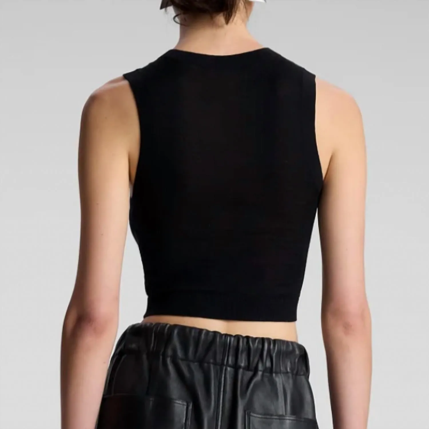 Brody Vest In Black