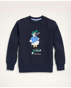 Brooks Brothers Boys Henry the Sheep Graphic Sweatshirt Navy Brooks Brothers