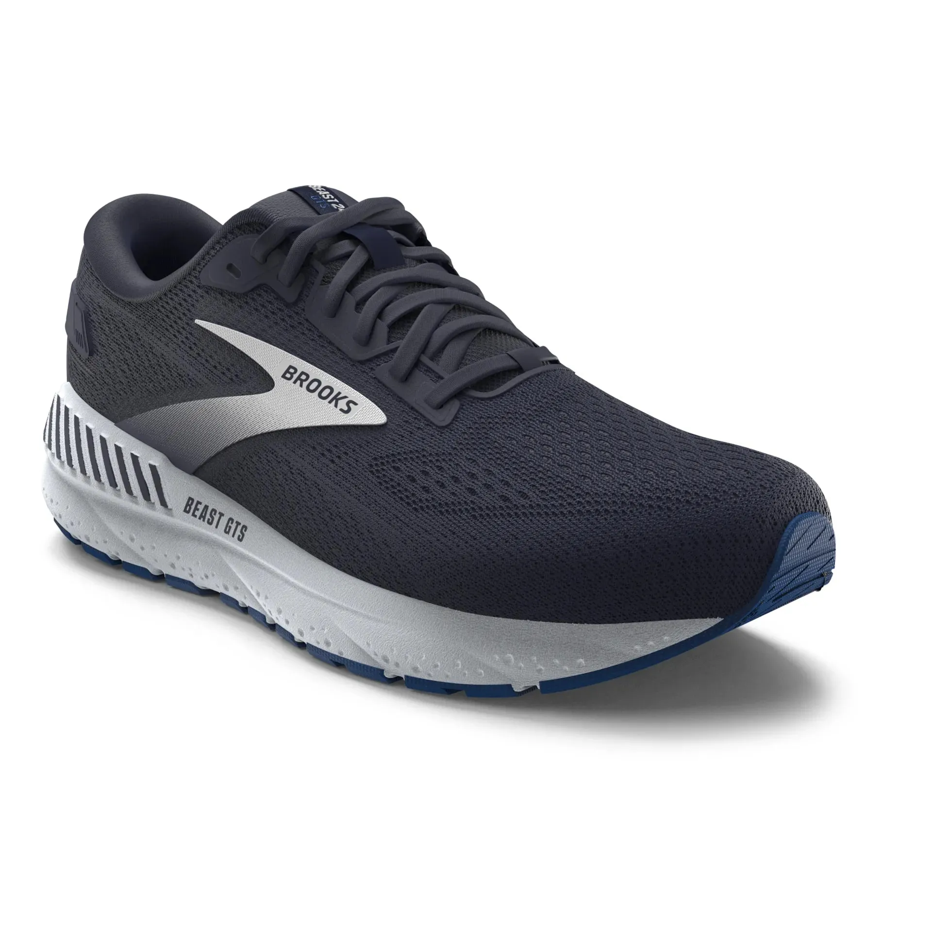 Brooks Mens Beast GTS 24- Peacoat/True Navy/White (1104251D452) Brooks