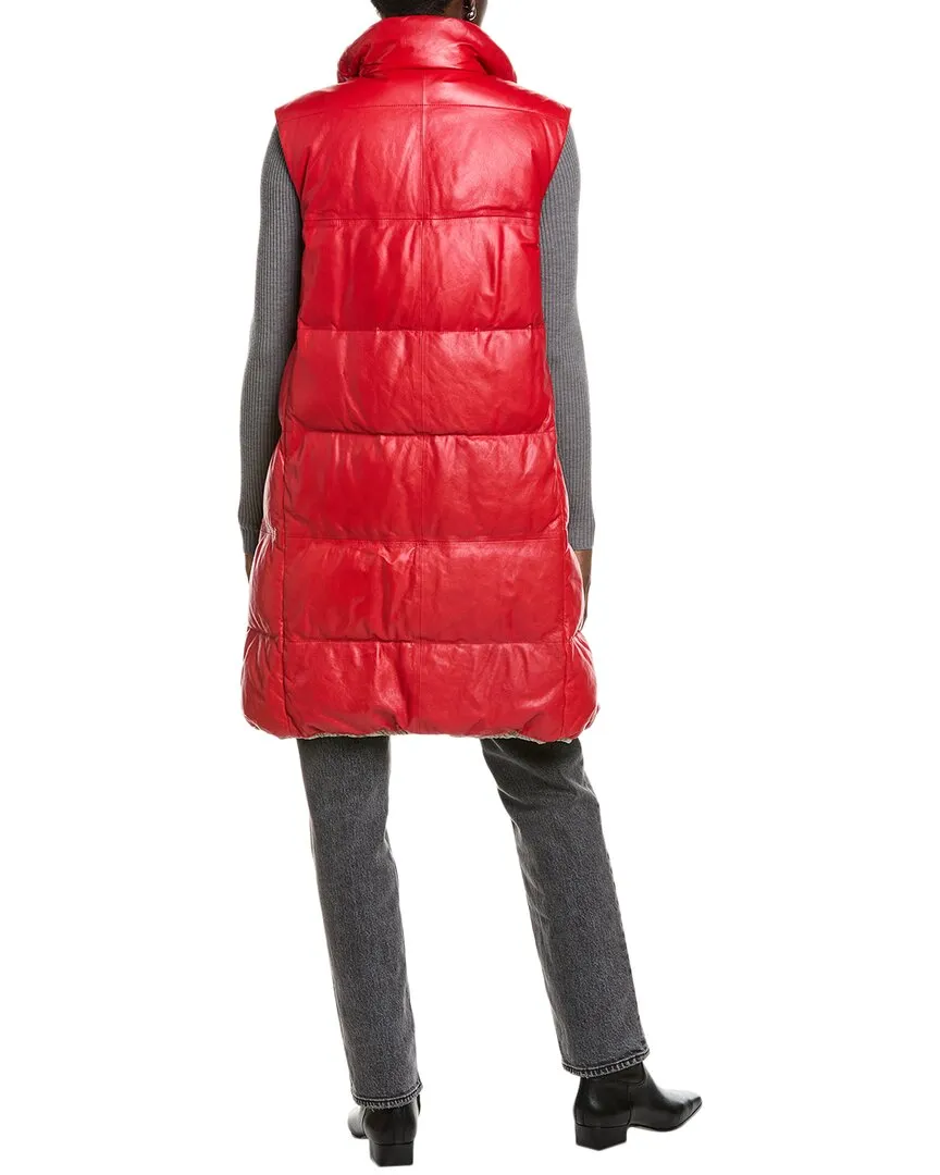 Brunello Cucinelli Leather Vest