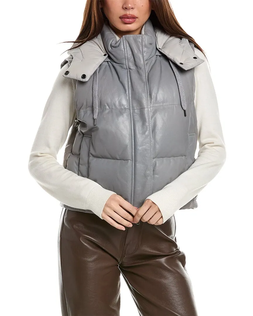 Brunello Cucinelli Leather Vest