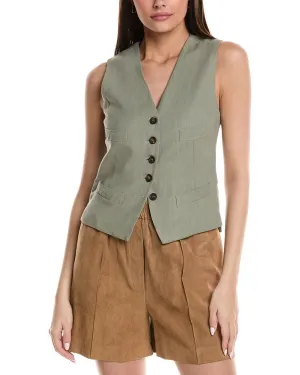 Brunello Cucinelli Linen-Blend Vest