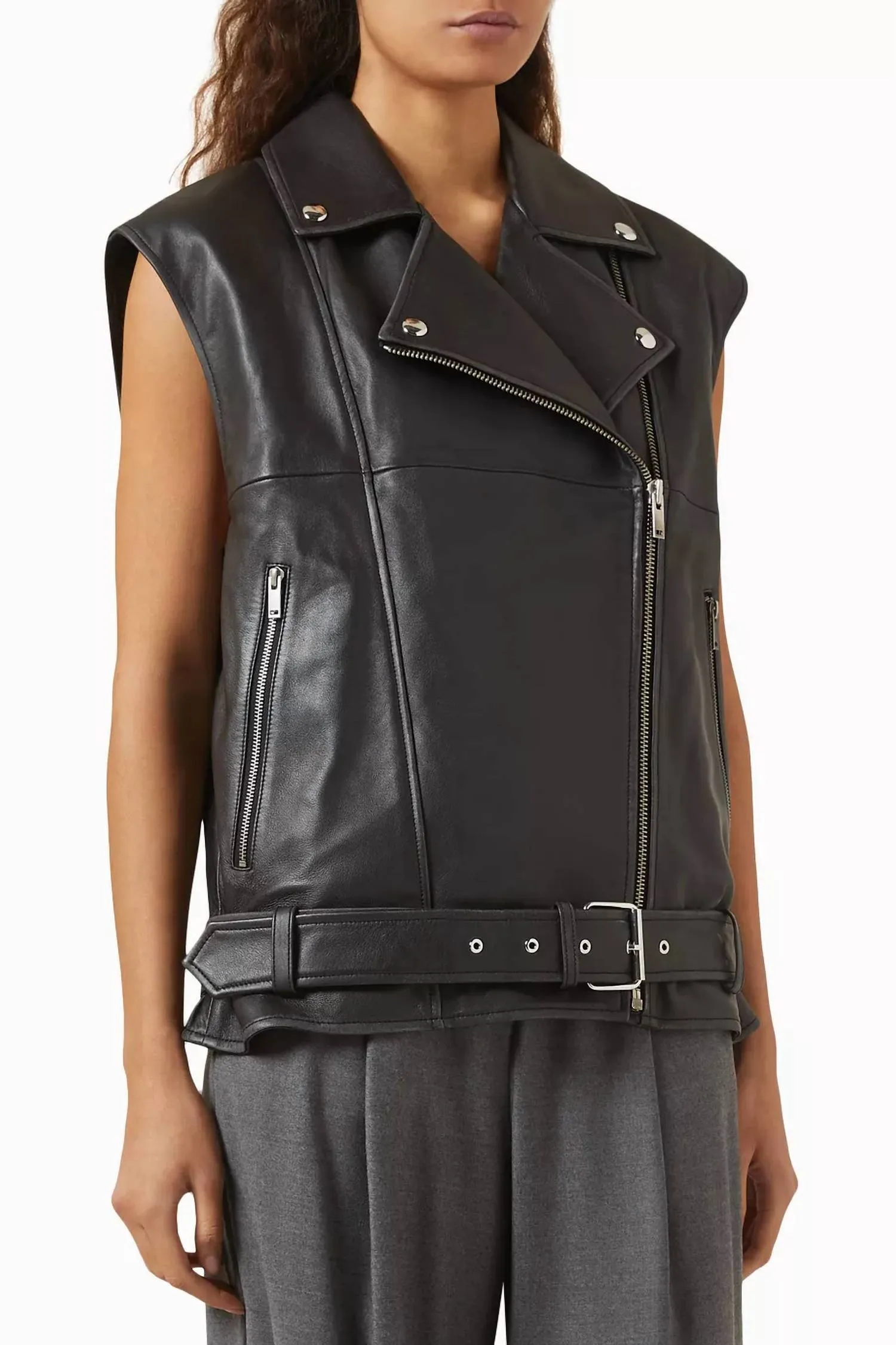 Cannes Vest In Black