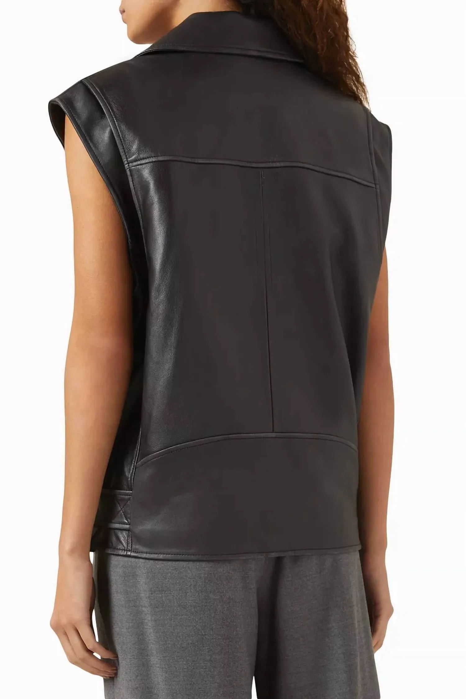 Cannes Vest In Black