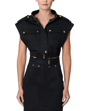 Carolina Herrera Zip Front Cargo Vest