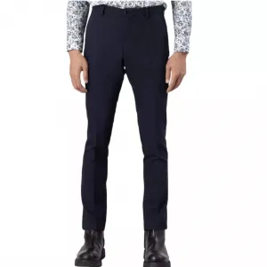Chino Soft Twill Trousers In Navy