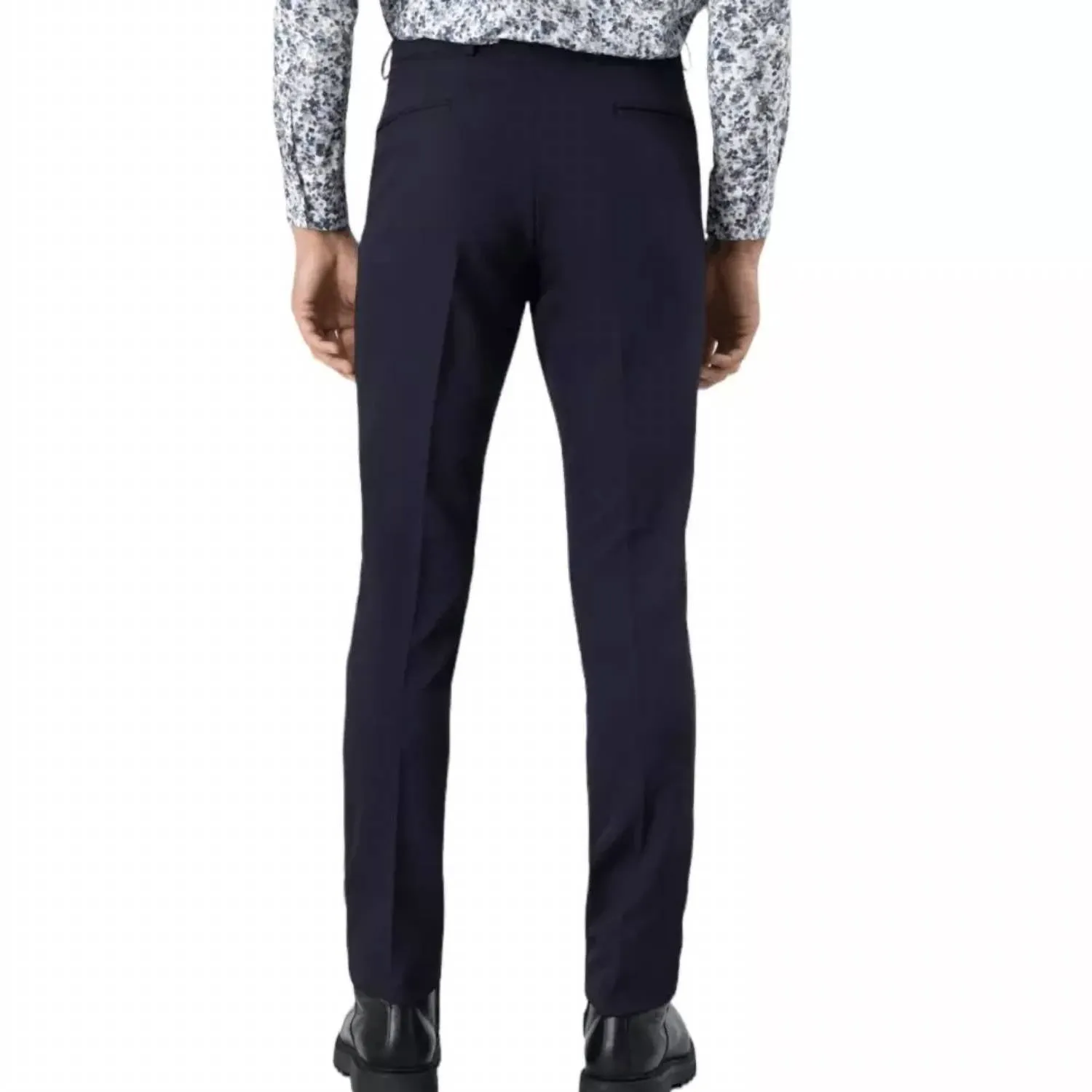 Chino Soft Twill Trousers In Navy