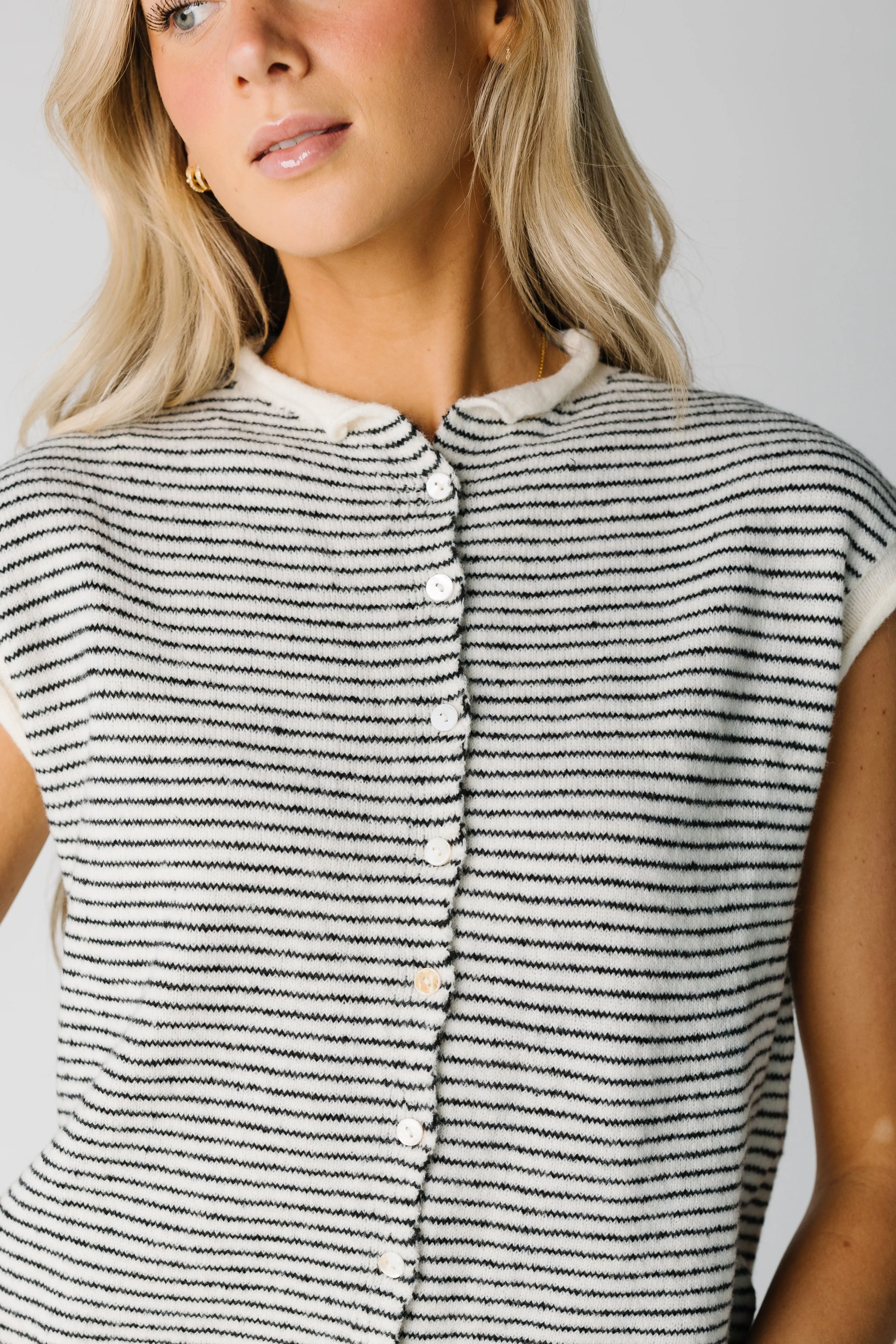 Classic Striped Vest
