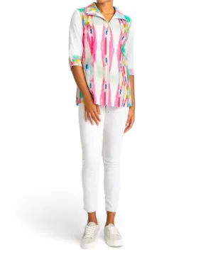 Colorful Vertical Vest In Multi