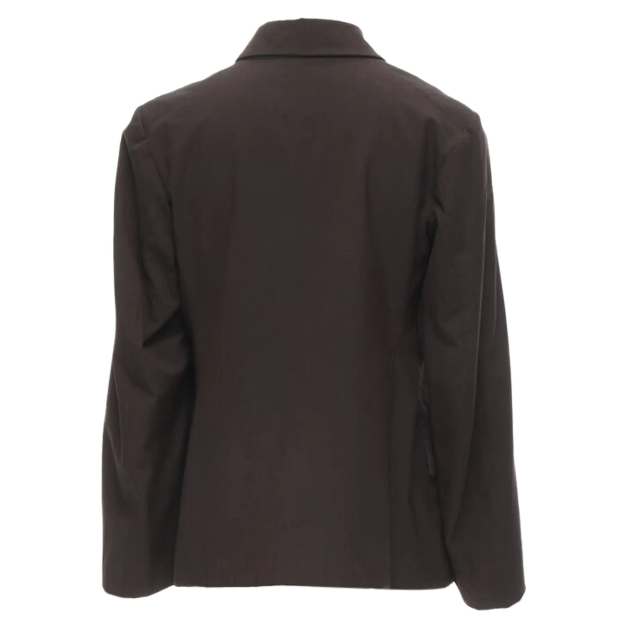 Comme des Garcons wool corset vest bundled blazer