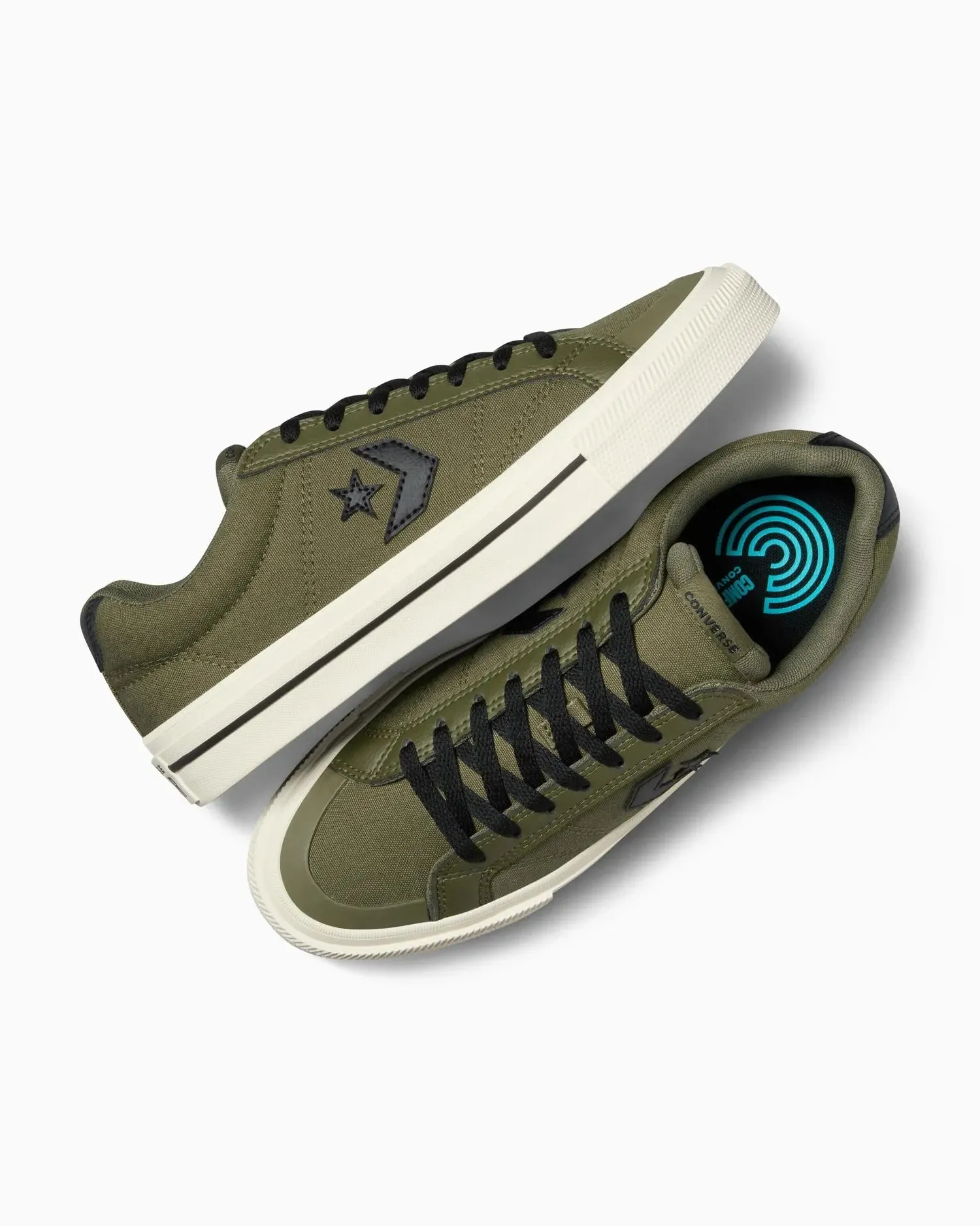 CONVERSE MEN'S SPORT LOW TOP UTILITY KHAK SNEAKER SHOES