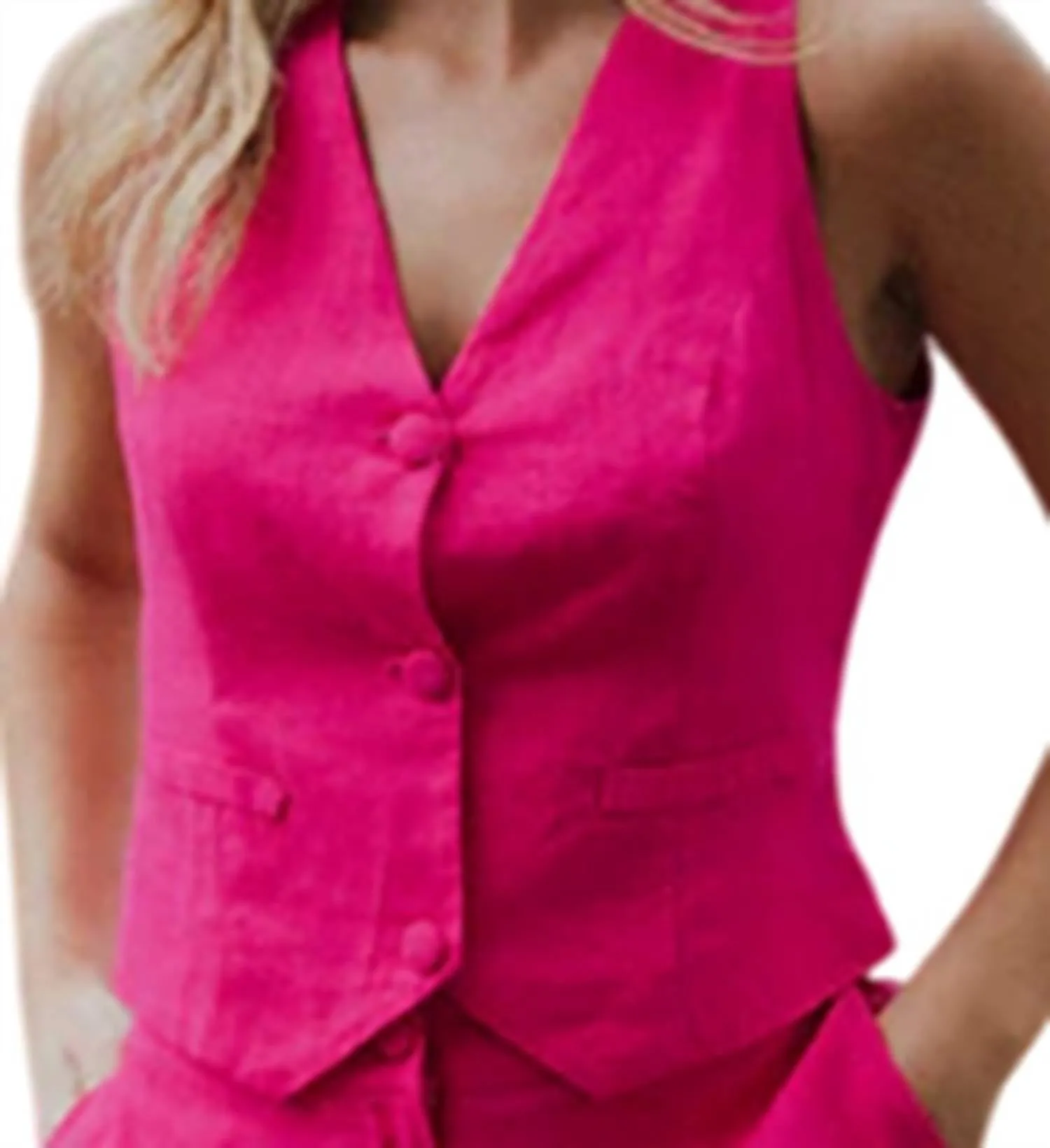 Could It Be Vest In Pink