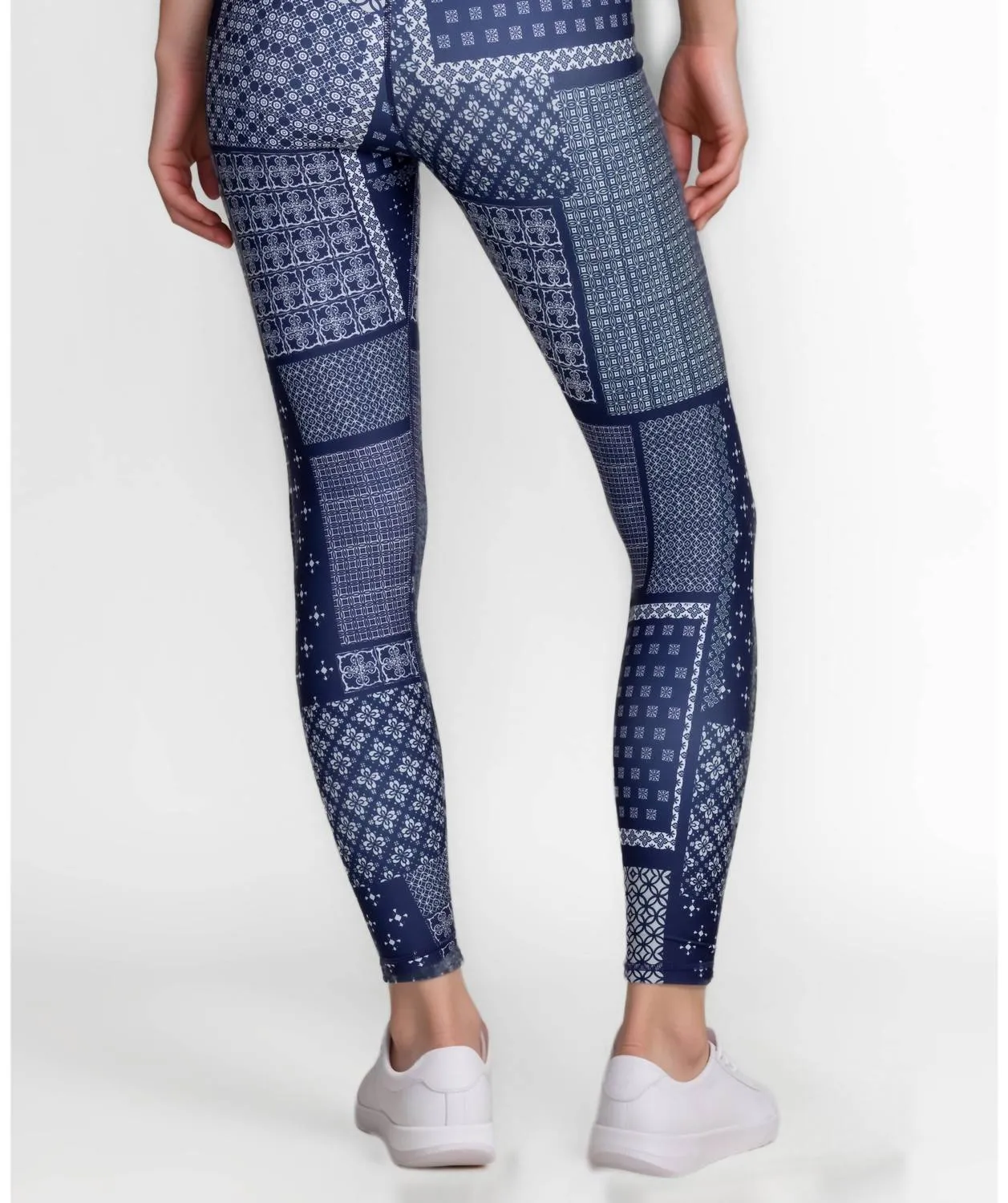 Cross Waistbad Active Legging In Multi
