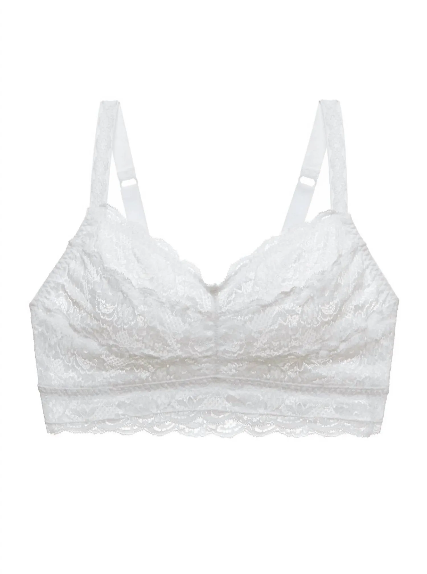 Curvy Sweetie Soft Bra In White