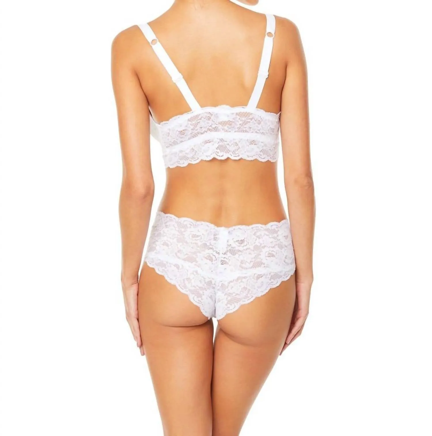 Curvy Sweetie Soft Bra In White
