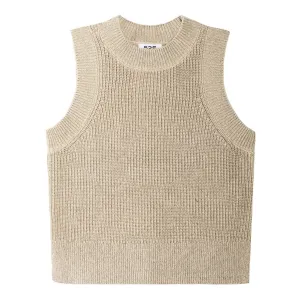 Demi Vest In Oat