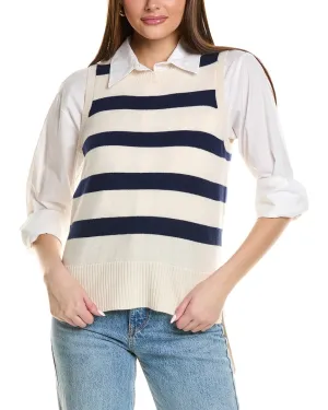 Design History Crewneck Cashmere Sweater Vest