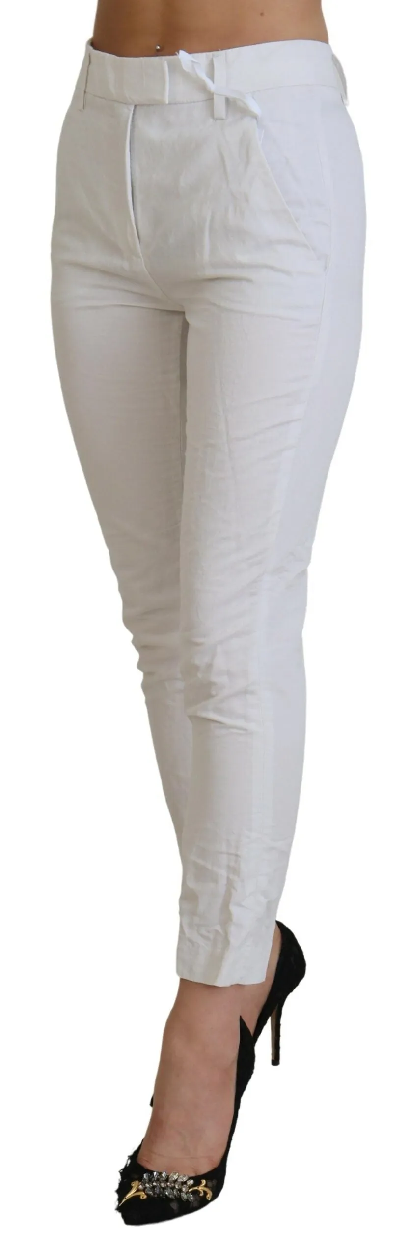 Dondup Elegant High Waist Tape  Women's Pants