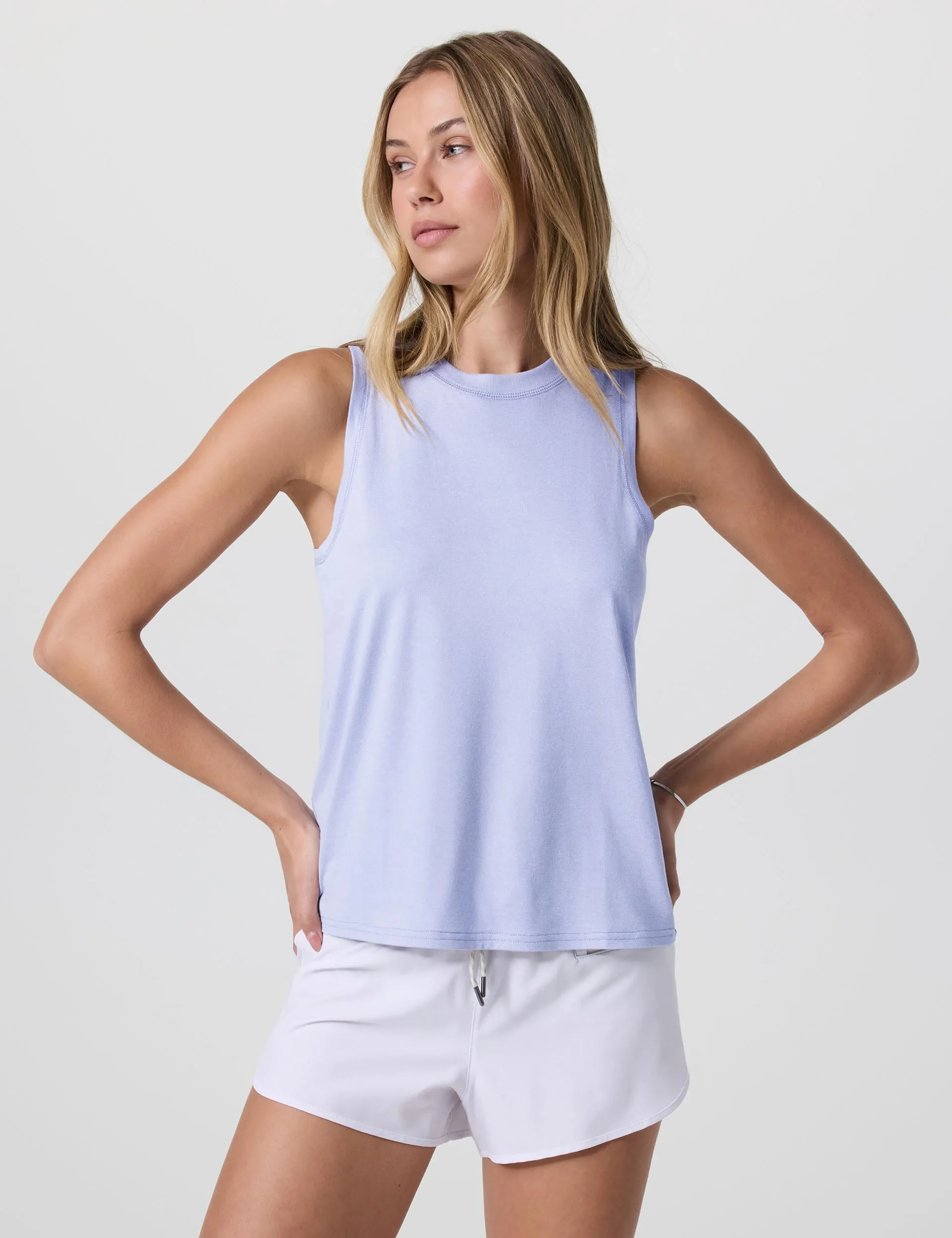Energy Top Long - Lavender Mist Heather