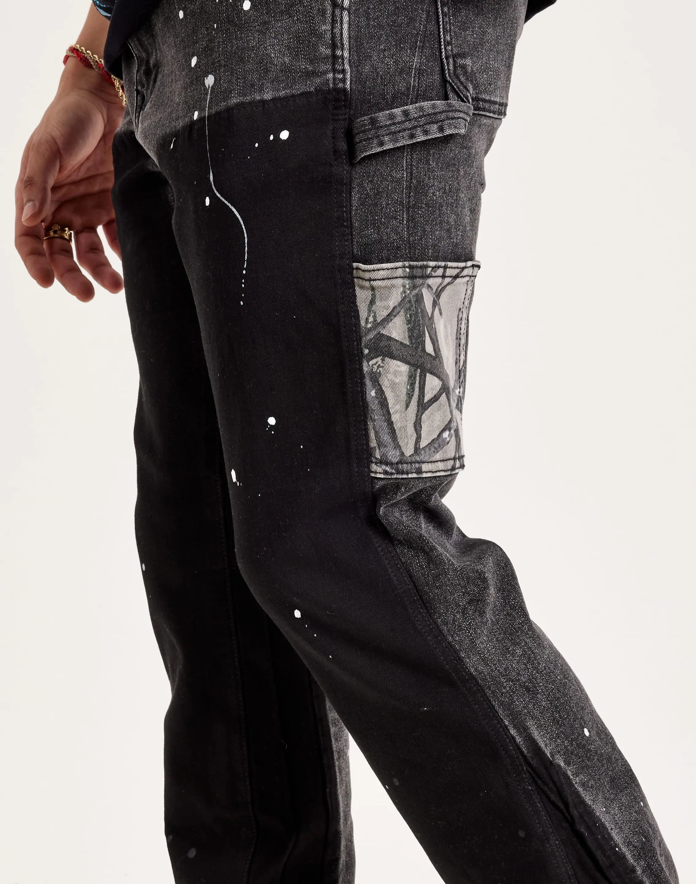 EPTM Camo Pocket Flared Pants